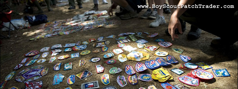 Boy Scout Patch Trading