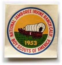 1953 National Jamboree Decal