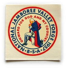1957 National Jamboree Decal