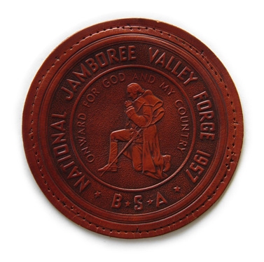 1957 National Jamboree Leather Patch