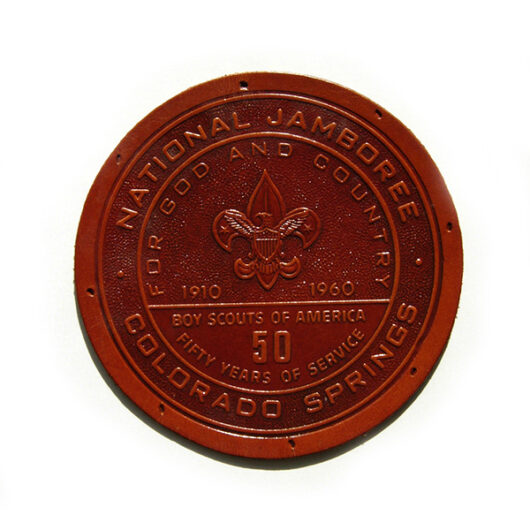 1960 National Jamboree Leather Patch