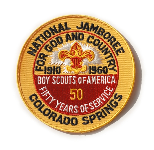 1960 National Jamboree Original Pocket Patch