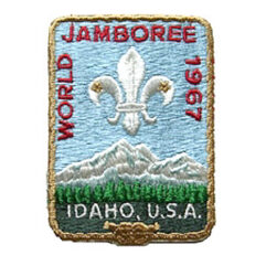 1967 World Jamboree Participant Pocket Patch