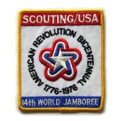 1975-76 World Jamboree USA Back Patch