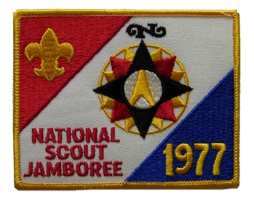 1977 National Jamboree Back Patch