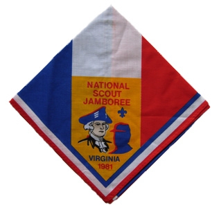 1981 National Jamboree Neckerchief