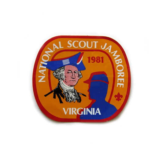 1981 National Jamboree Sticker