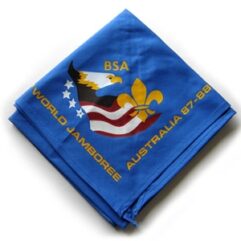 1987-88 World Jamboree USA Neckerchief