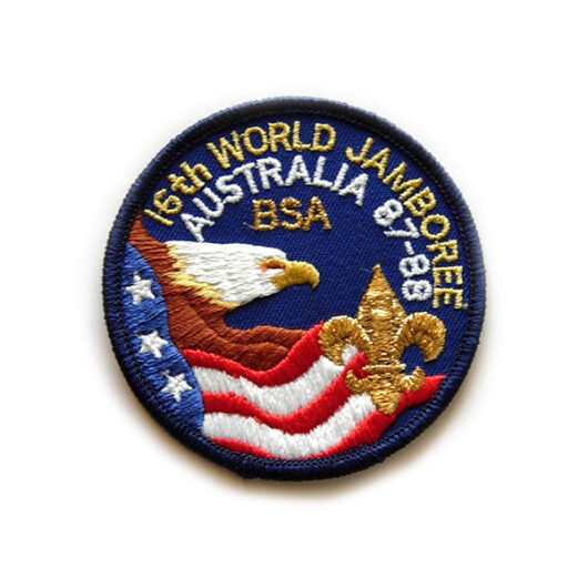 1987 World Jamboree USA Pocket Patch