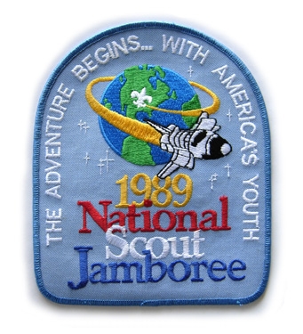 1989 National Jamboree, Back Patch