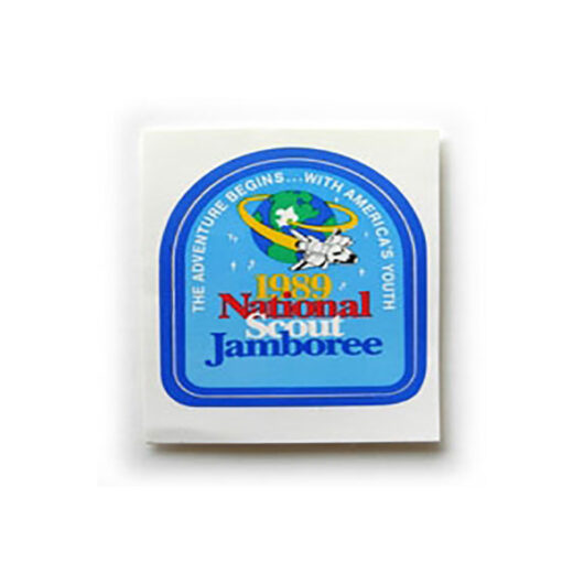 1989 National Jamboree Sticker
