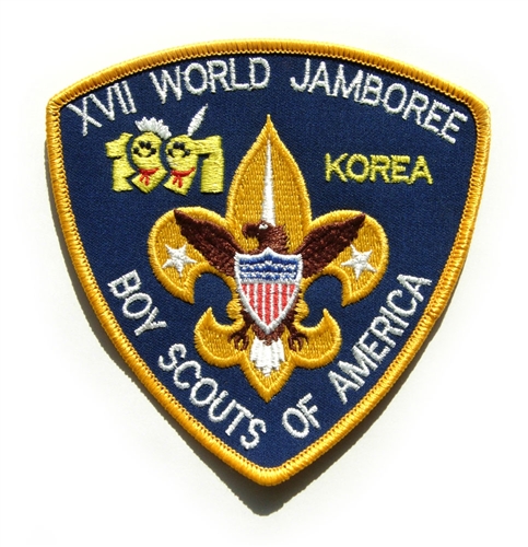 1991 World Jamboree USA Back Patch