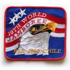 1999 World Jamboree USA Pocket Patch
