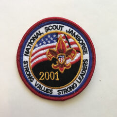 2001 National Jamboree Leather Patch      c19 