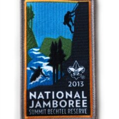 2013 National Jamboree Patch - Silver Border