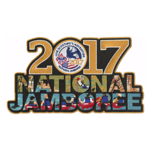 2017 National Jamboree Jacket/Back Patch (Rectangle)