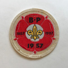 1957 World Jamboree Participant Pocket Patch
