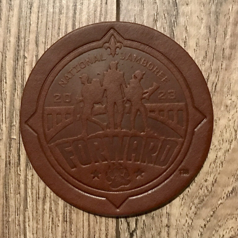 2023 National Jamboree LEATHER Patch Boy Scout Patch Store