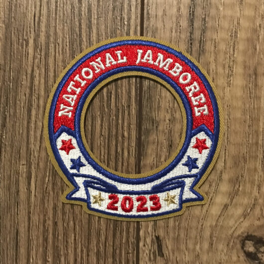 2023 National Jamboree World Crest Ring Patch