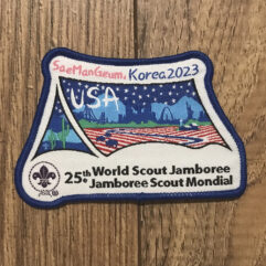 2023 World Jamboree USA - CMT Contingent Management Team Pocket Patch
