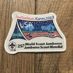 2023 World Jamboree USA Contingent Pocket Patch