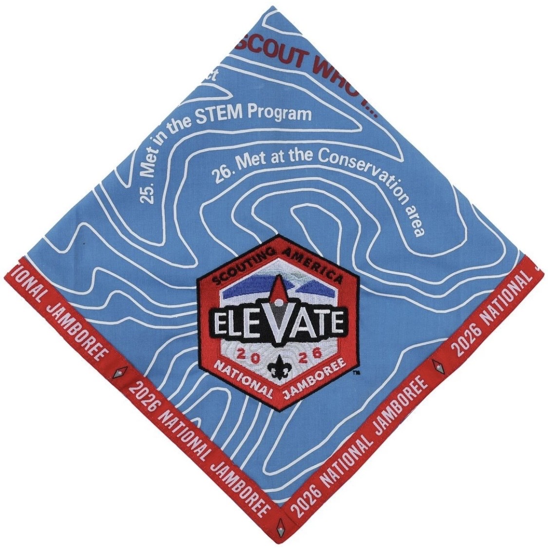 2026 Boy Scout/Scouting America Participant Neckerchief